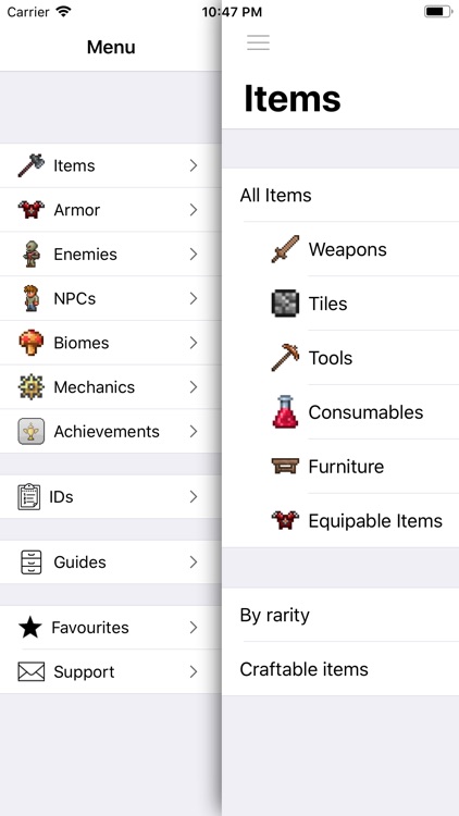 Pocket Wiki Plus for Terraria