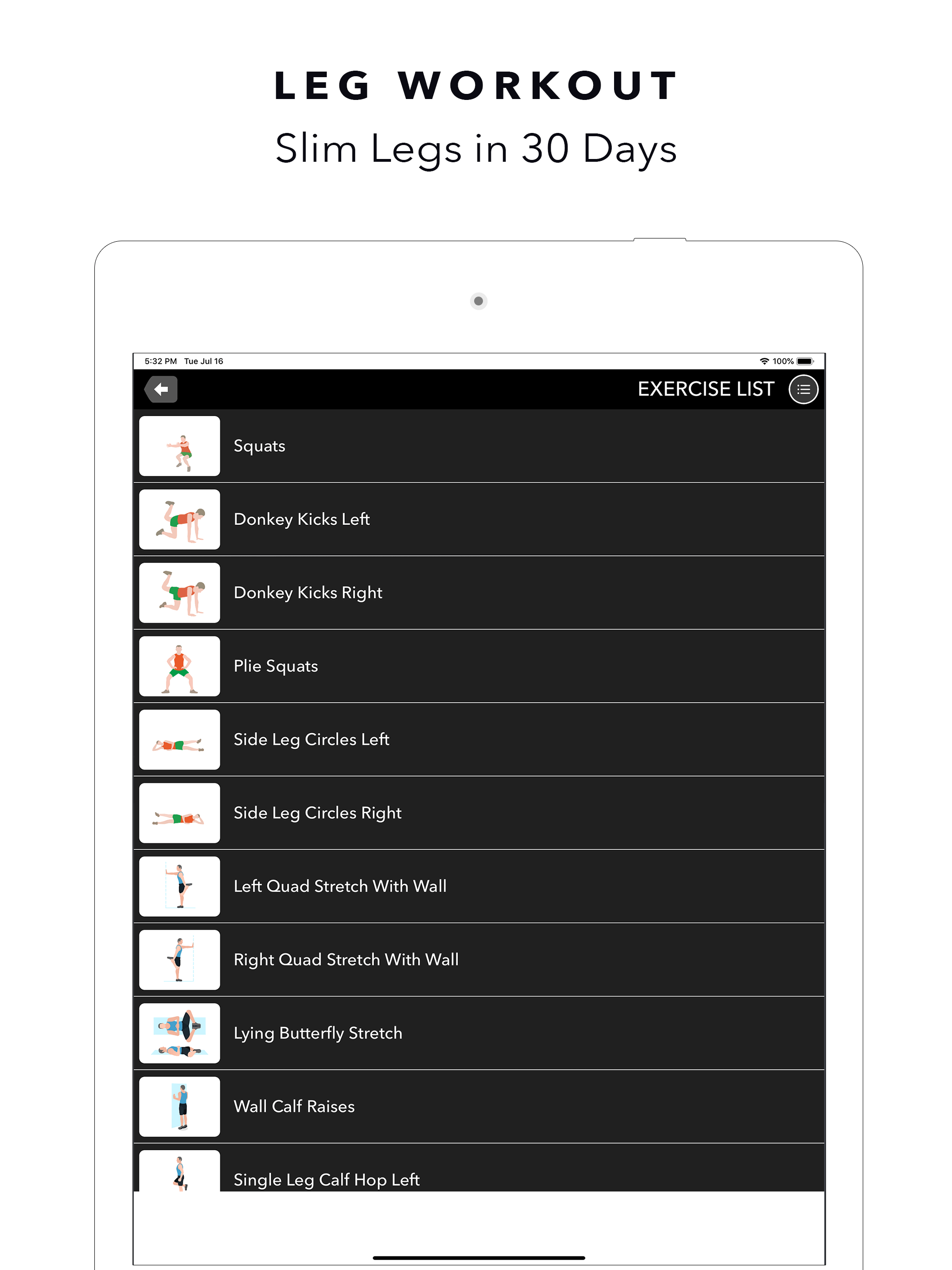 LegFit - Leg Workout Trainer