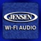 The JENSEN Wi-Fi Audio App controls your music from your Apple device to all JENSEN Alexa-enabled speakers