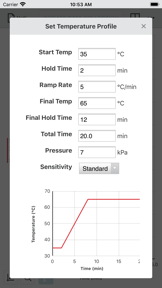 Vernier Instrumental Analysis screenshot
