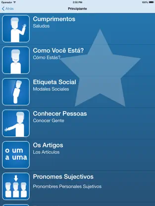 Captura 2 Aprender Portugués - Tudo Bem iphone
