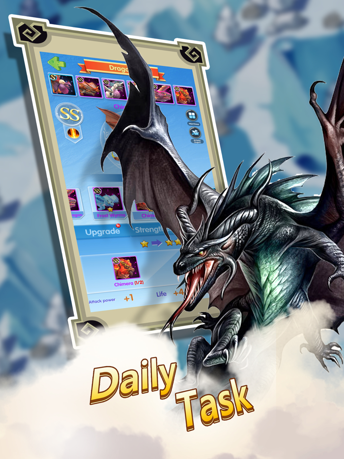 Dragon Clash - MergeIdle Game