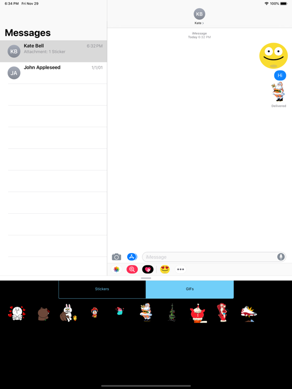 Emoji & GIF Keyboard Sticker iPad screenshot