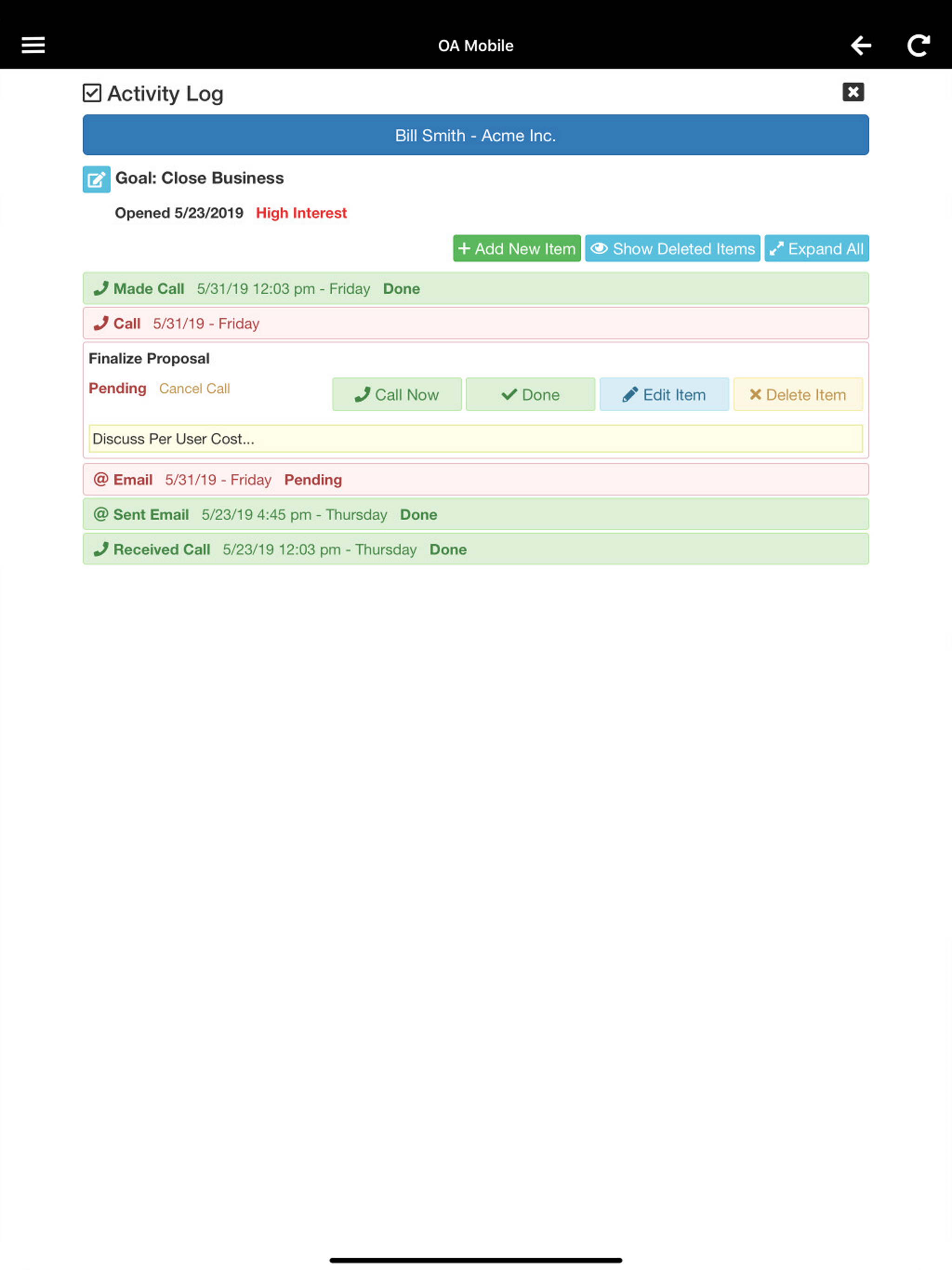 OA Mobile screenshot 8