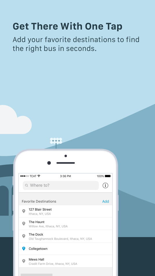 #4. Ithaca Transit - Live Tracking (iOS) 由: Walker White
