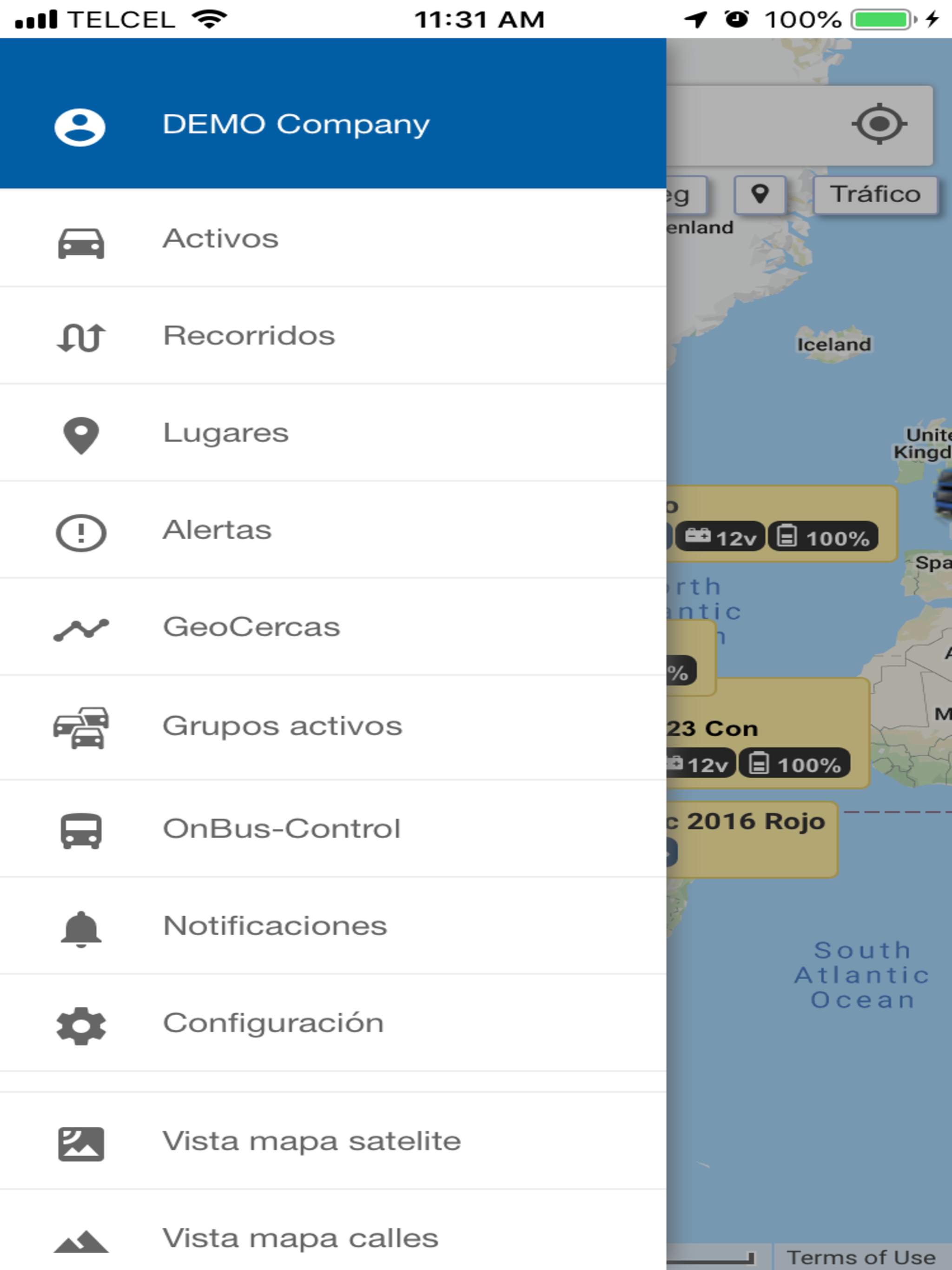 Protel GPS screenshot 12