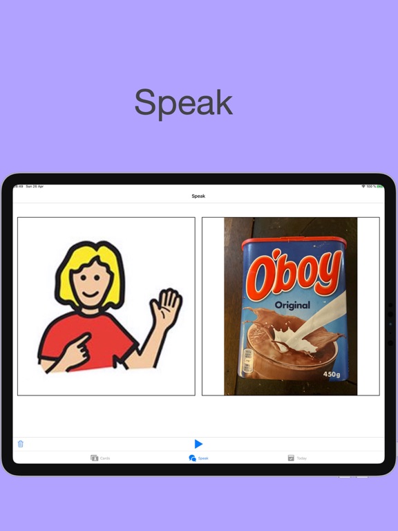 Screenshot #5 pour CardSpeak - An Autism App