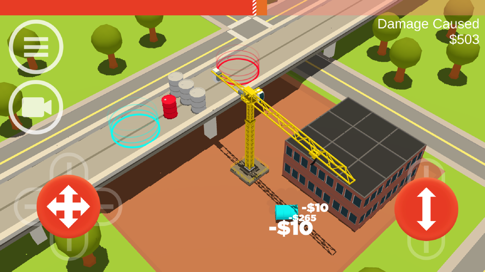 #4. Hooked! A Tower Crane Game (iOS) By: Simcoach Games