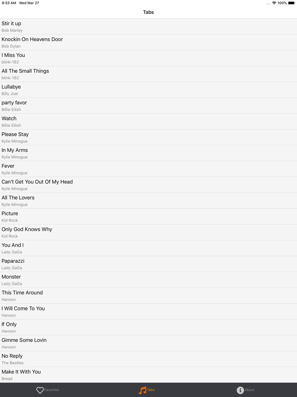 iPad screenshot