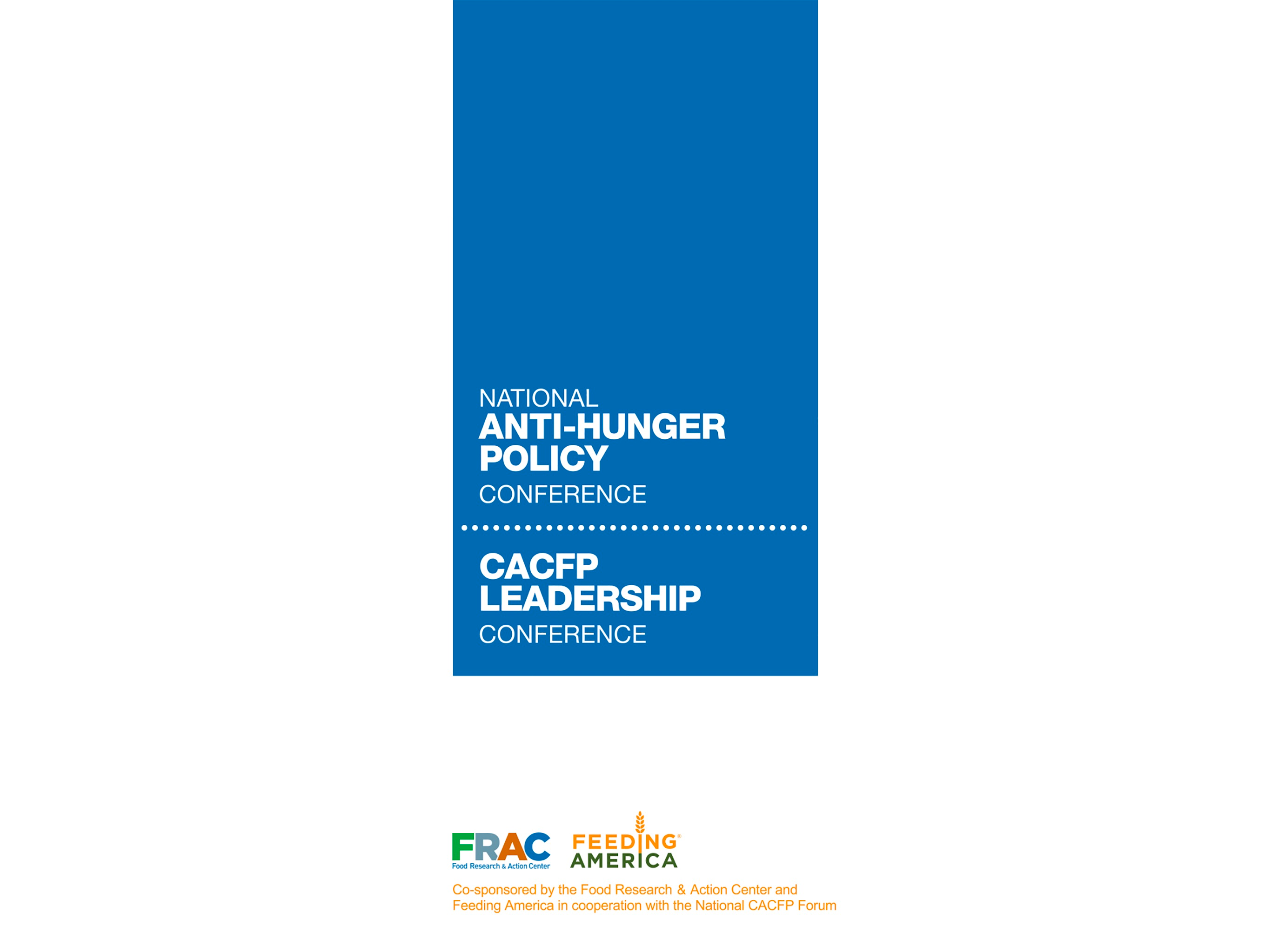 Anti-Hunger Policy Conference