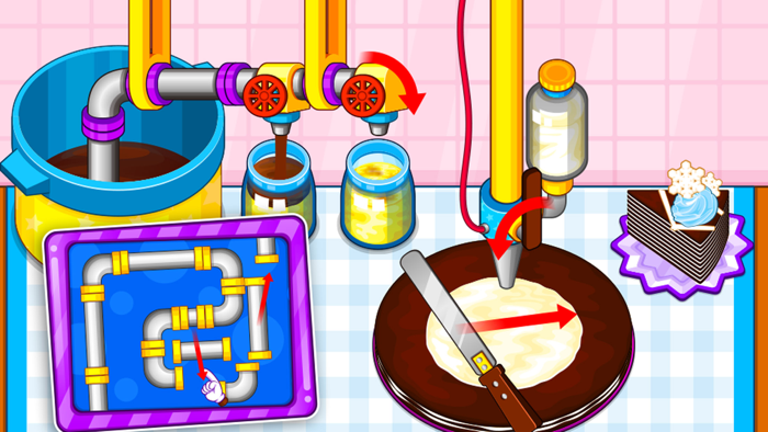 Sweets Cooking Menu-Girl Game
