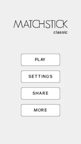 Game screenshot Matchstick Classic mod apk