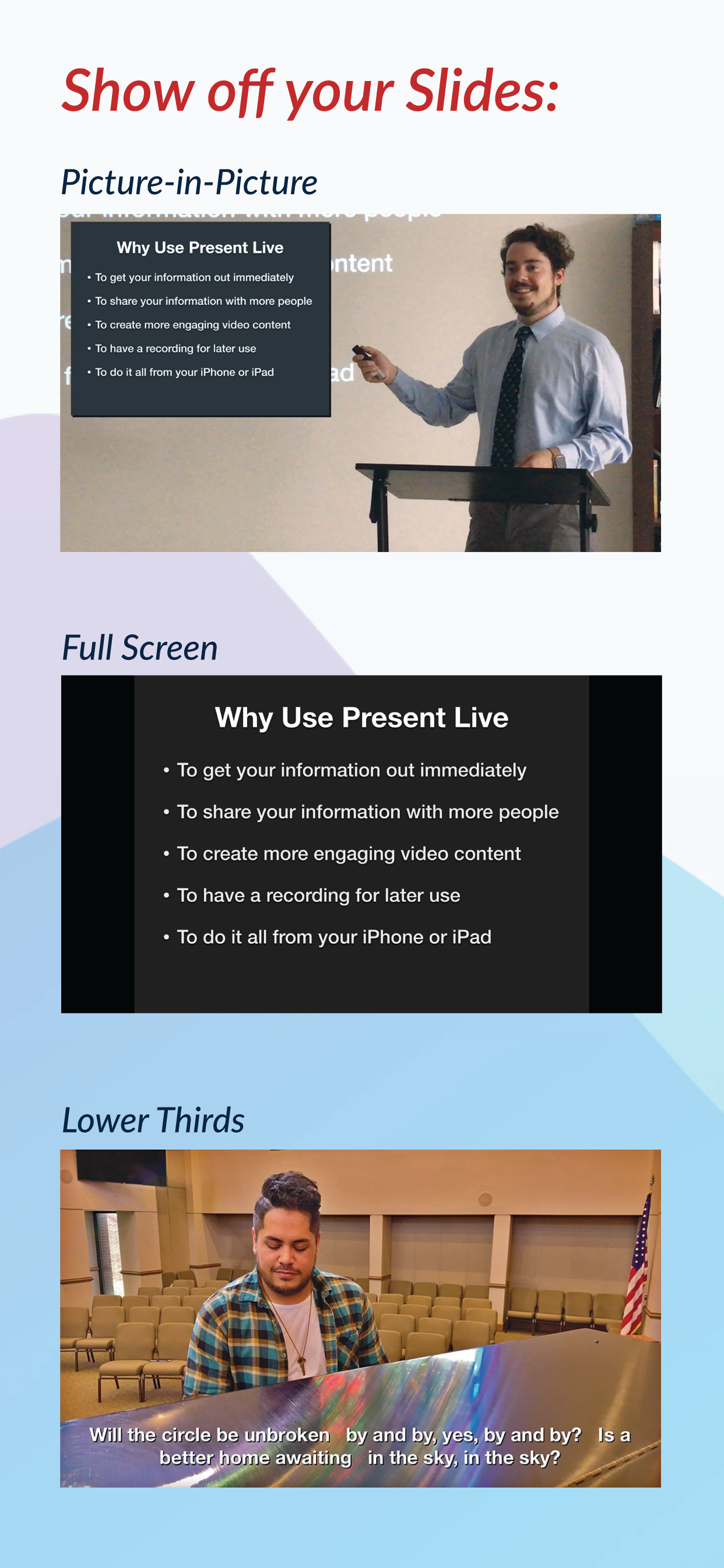 Present Live screenshot 3