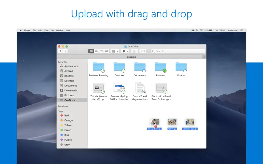OneDrive iPhone Screenshot 2