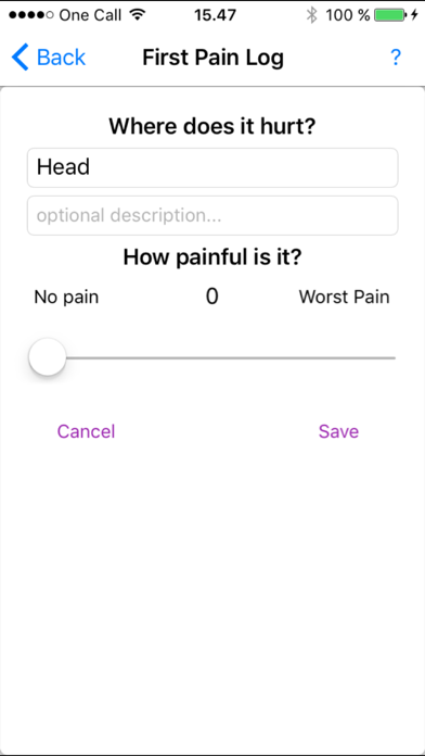App screenshot