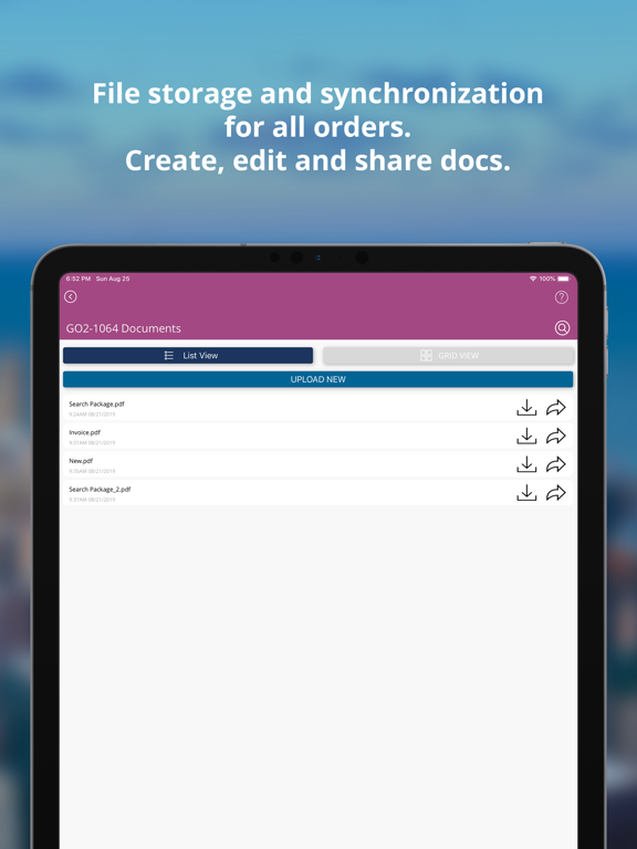 ATG GO iPad screenshot 4 - Business app