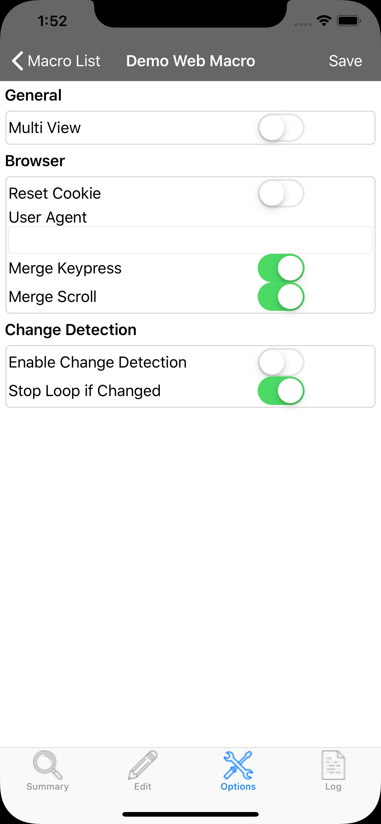 Web Macro Bot: Record & Replay