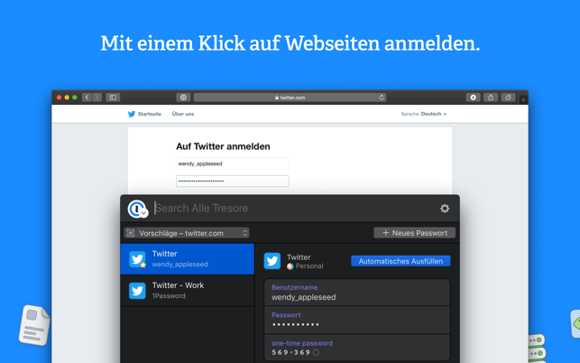 1Password 7 - Password Manager Screenshot
