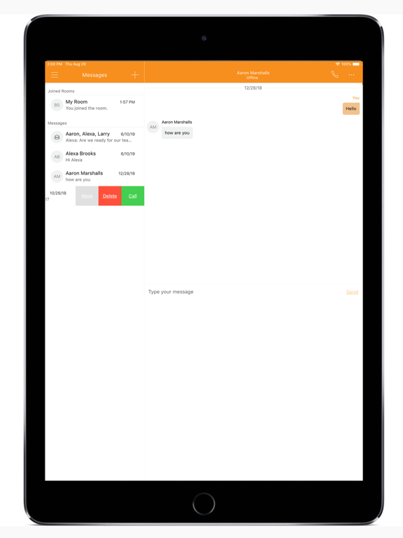 Screenshot #4 for Vonage Enterprise for AD