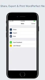 wpd reader - for wordperfect iphone capturas de pantalla 4