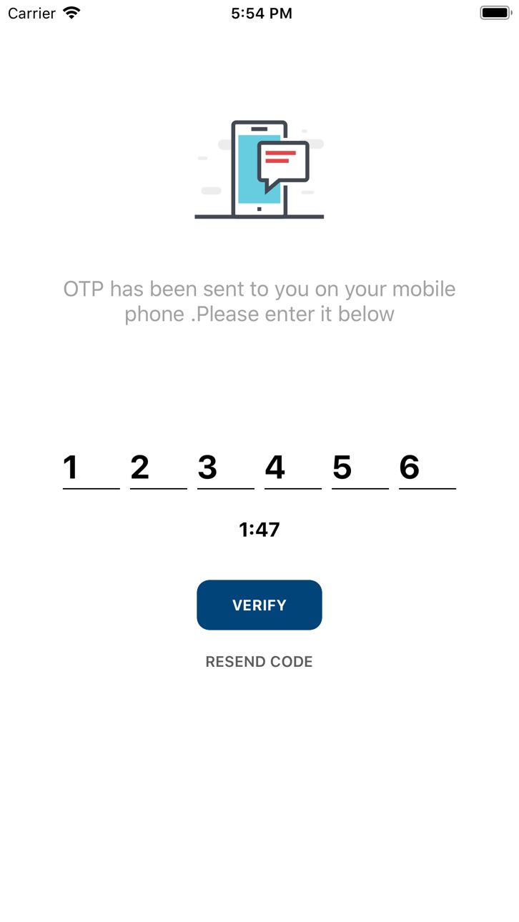 iPhone screenshot
