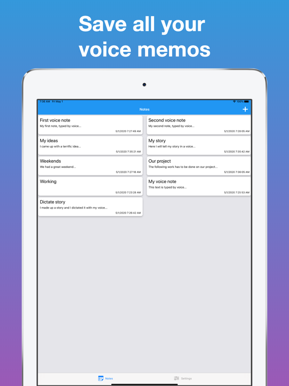 Screenshot #5 pour Transcribe: talk voice memos