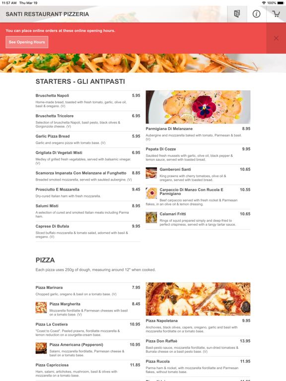 Screenshot #6 pour SANTI Restaurant Pizzeria