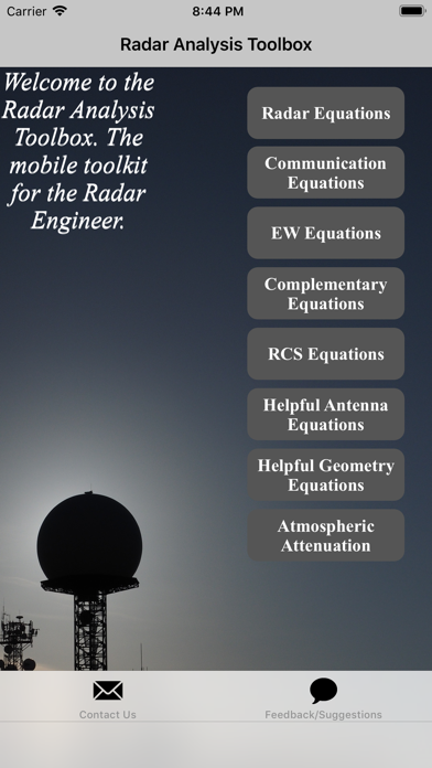 How to cancel & delete Radar Analysis Toolbox from iphone & ipad 1