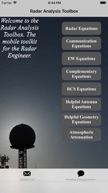 Radar Analysis Toolbox