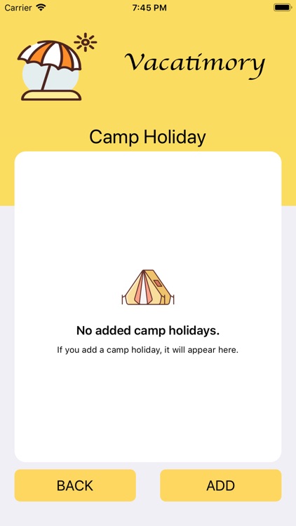 Vacatimory screenshot-4