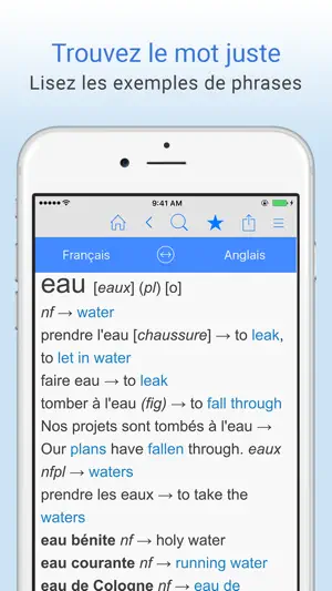 Dictionnaire français anglais screenshot 3