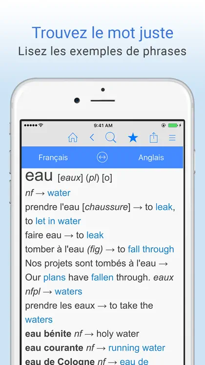 Captura 3 de 5 de Dictionnaire français anglais