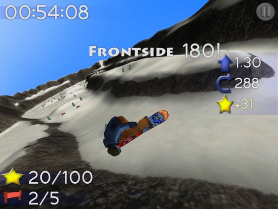 Big Mountain Snowboarding Lite iPad app afbeelding 2