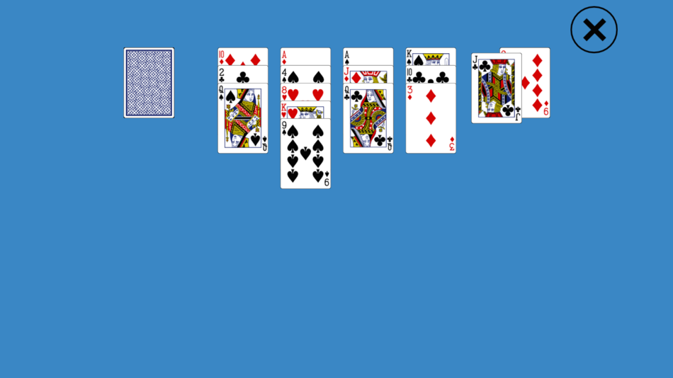 #2. Classic Aces Up Solitaire (iOS) By: Kevin White