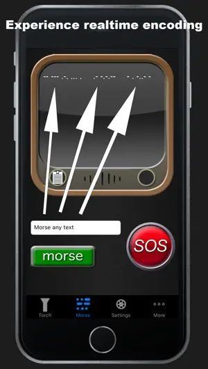 Flashlight & Morse Utility screenshot 3