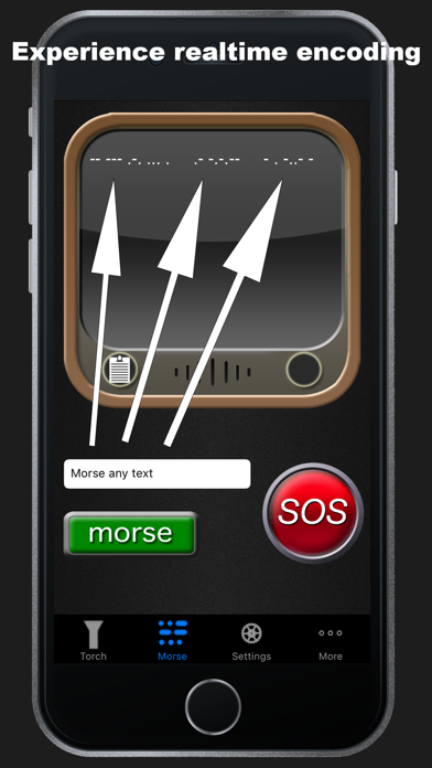 Flashlight & Morse Utility Screenshot