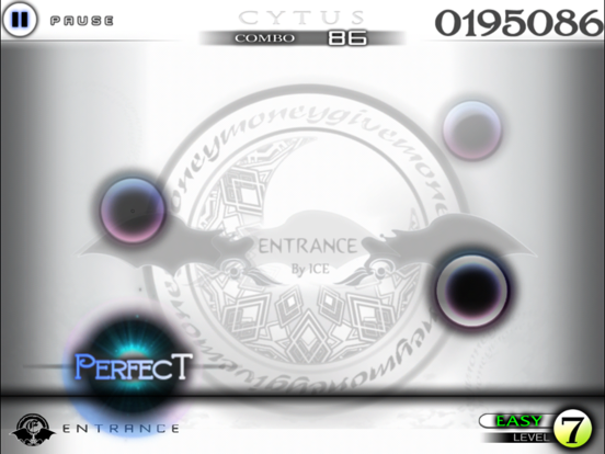 Cytus iPad app afbeelding 4