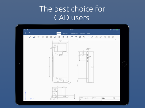 Screenshot #4 pour GnaCAD - DWG 3D Viewer&Editor