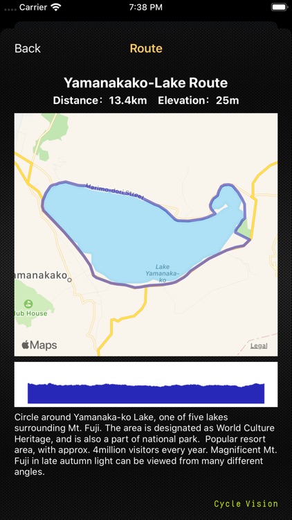 Cycle Vision 003: Yamanakako