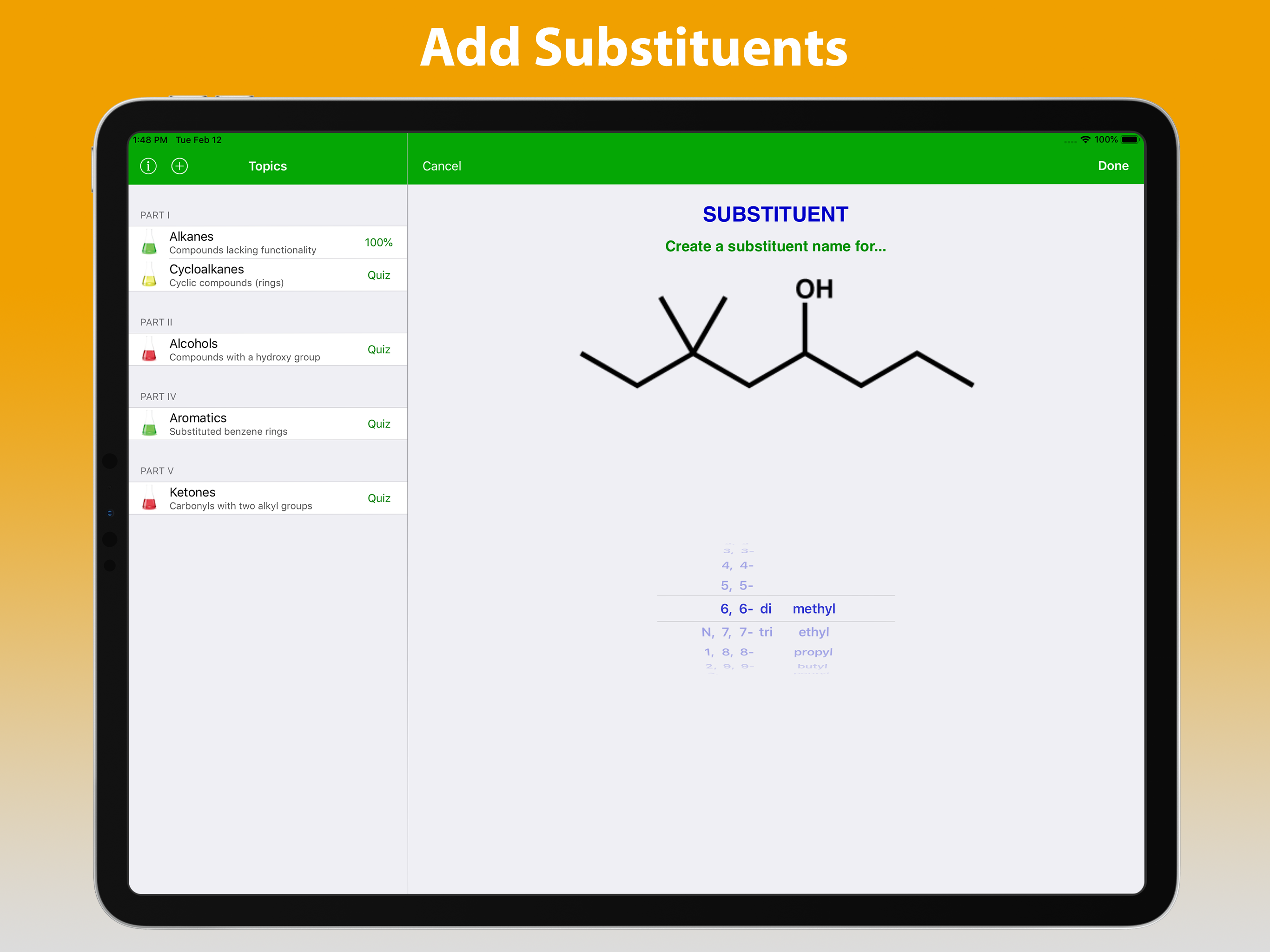 Organic Nomenclature