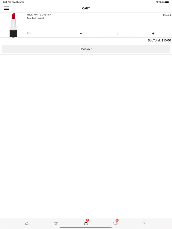 STUDIO GEAR COSMETICS iPad screenshot 4 - Shopping app