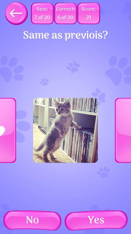 Cute Cats Memory Match Game screenshot-4