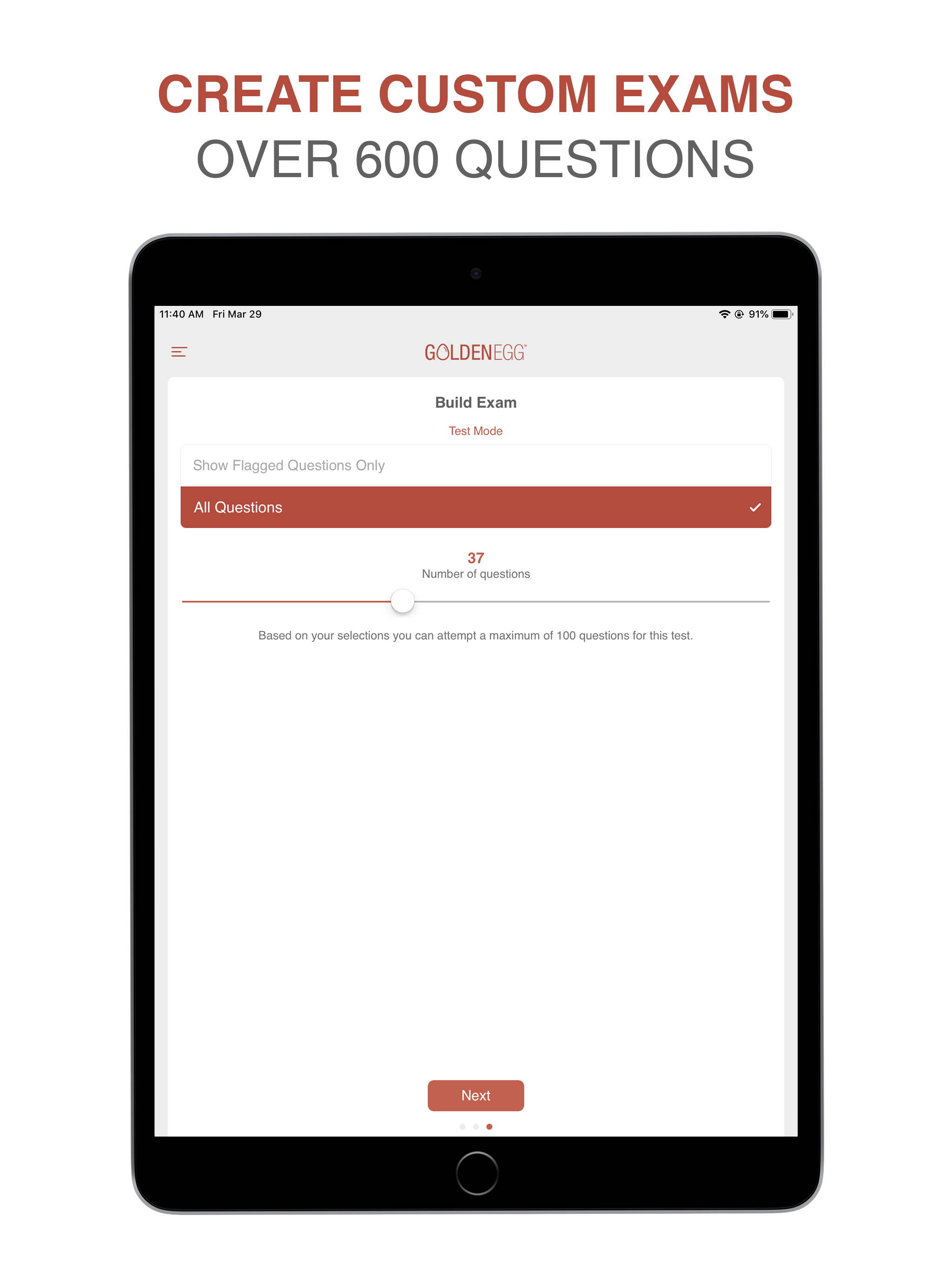CNM Practice Test screenshot 7
