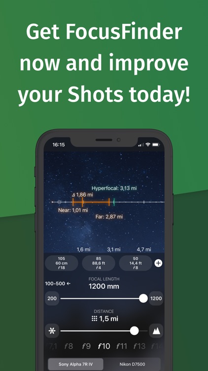 FocusFinder DoF Calculator screenshot-5
