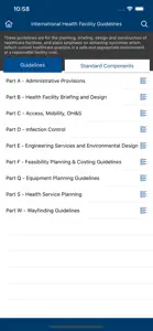 Health Facility Guidelines PRO screenshot #2 for iPhone