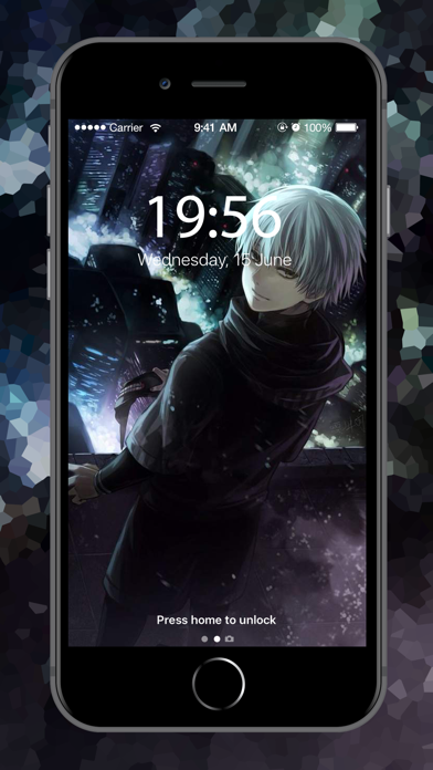 Download 4K Anime IPhone Swing Boy With Umbrella Wallpaper | Wallpapers.com