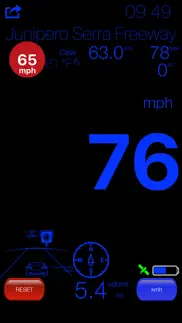 speedometer >> iphone screenshot 2