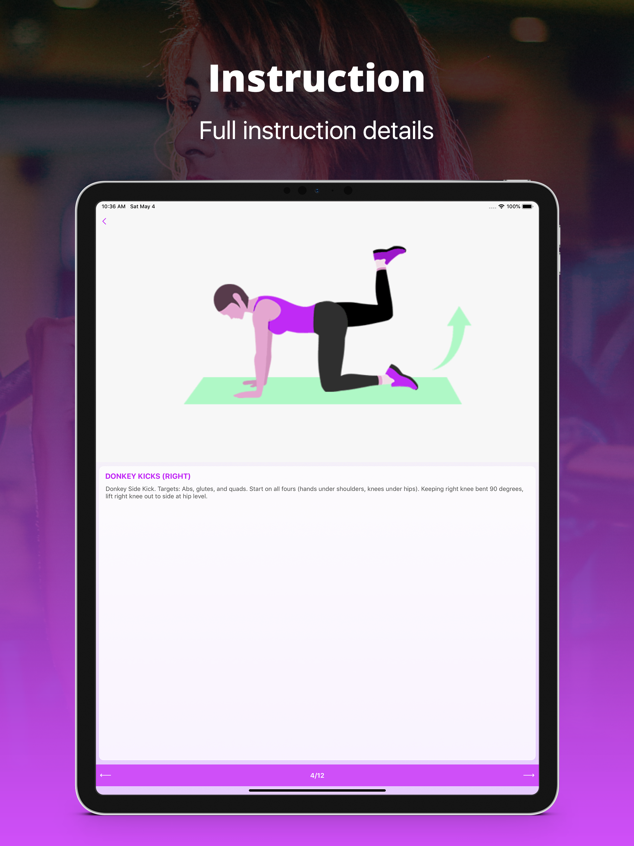 Female Workout Challenge screenshot 12