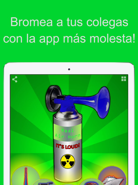 Real Air Horn (Prank) iPad screenshot 5 - Entertainment app