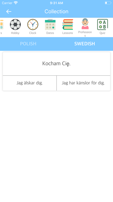 Screenshot #3 pour Polish Swedish Dictionary